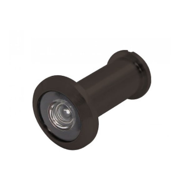 Cal-Royal 180 Degrees Brass Door Viewer, 9/16 Bore, Plastic Lens, for 1-3/8 to 2 Thick Doors, US10B Oil DV180-10B - main